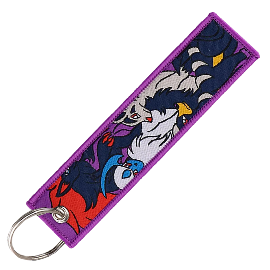 "DARK TYPES" KEY TAG