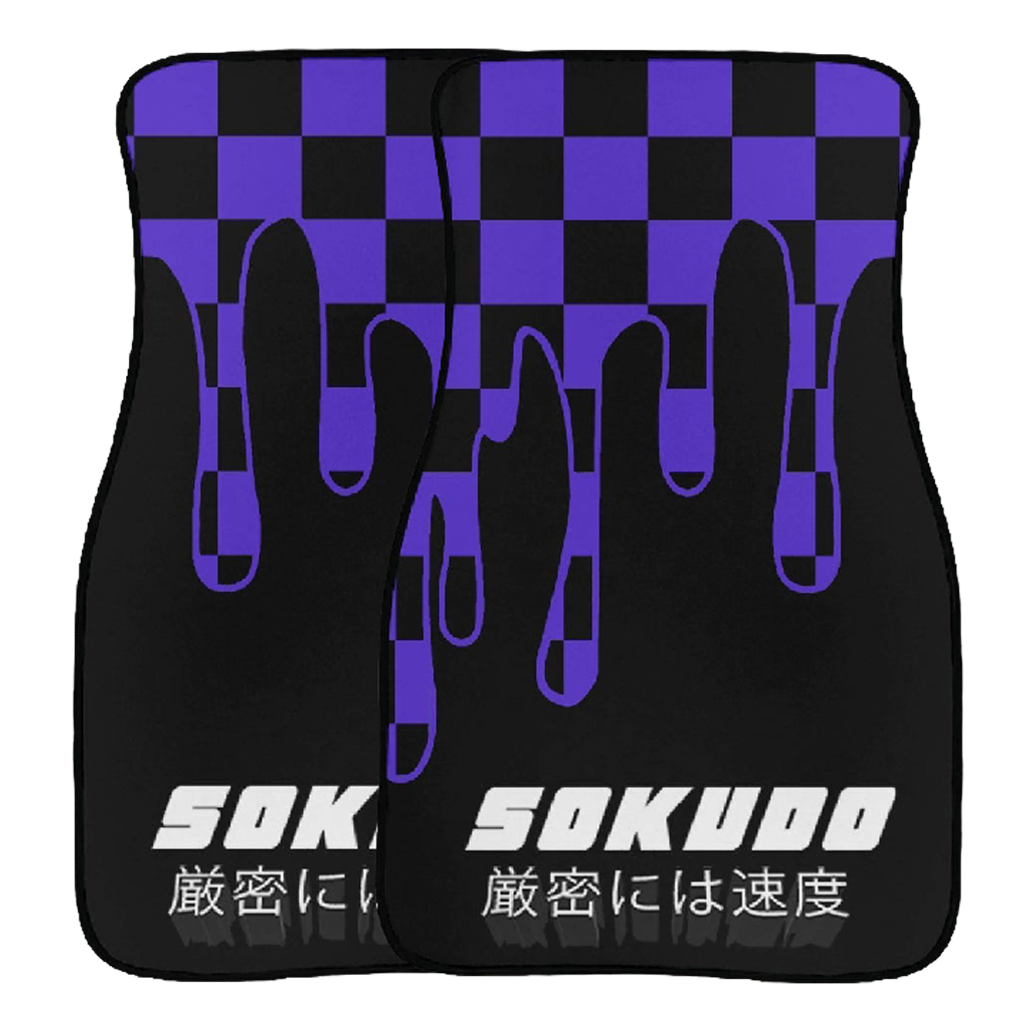 "PURPLE OOZE" FLOOR MATS