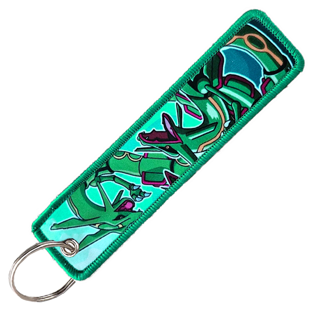 "RAYQUAZA" KEY TAG