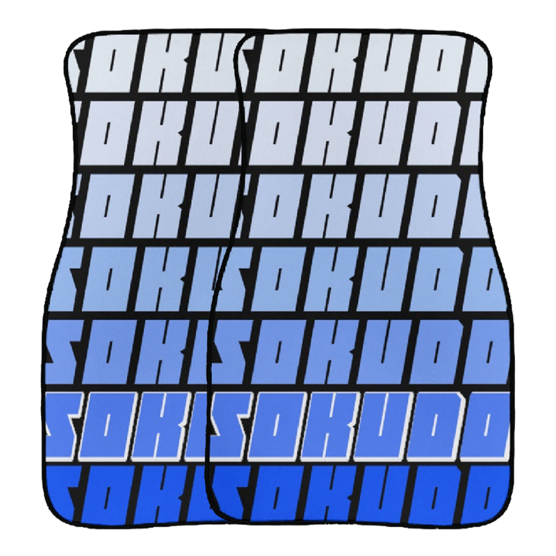 "BLUE FADED" FLOOR MATS