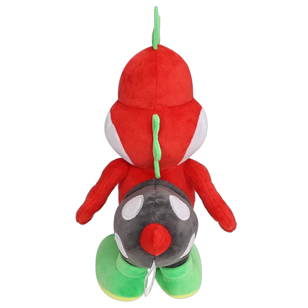 "PAPER MARIO RED YOSHI" PLUSHIE