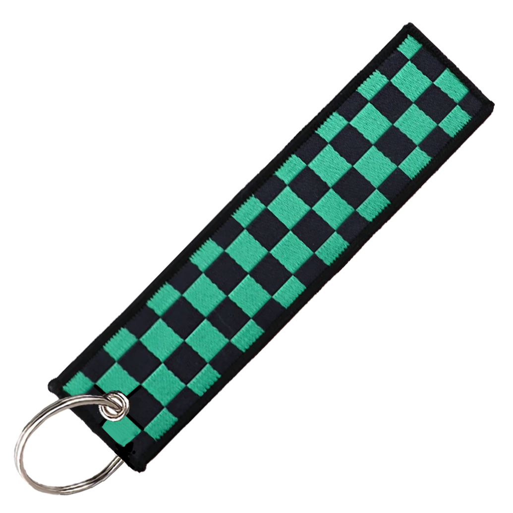 "TANJIRO PATTERN" KEY TAG