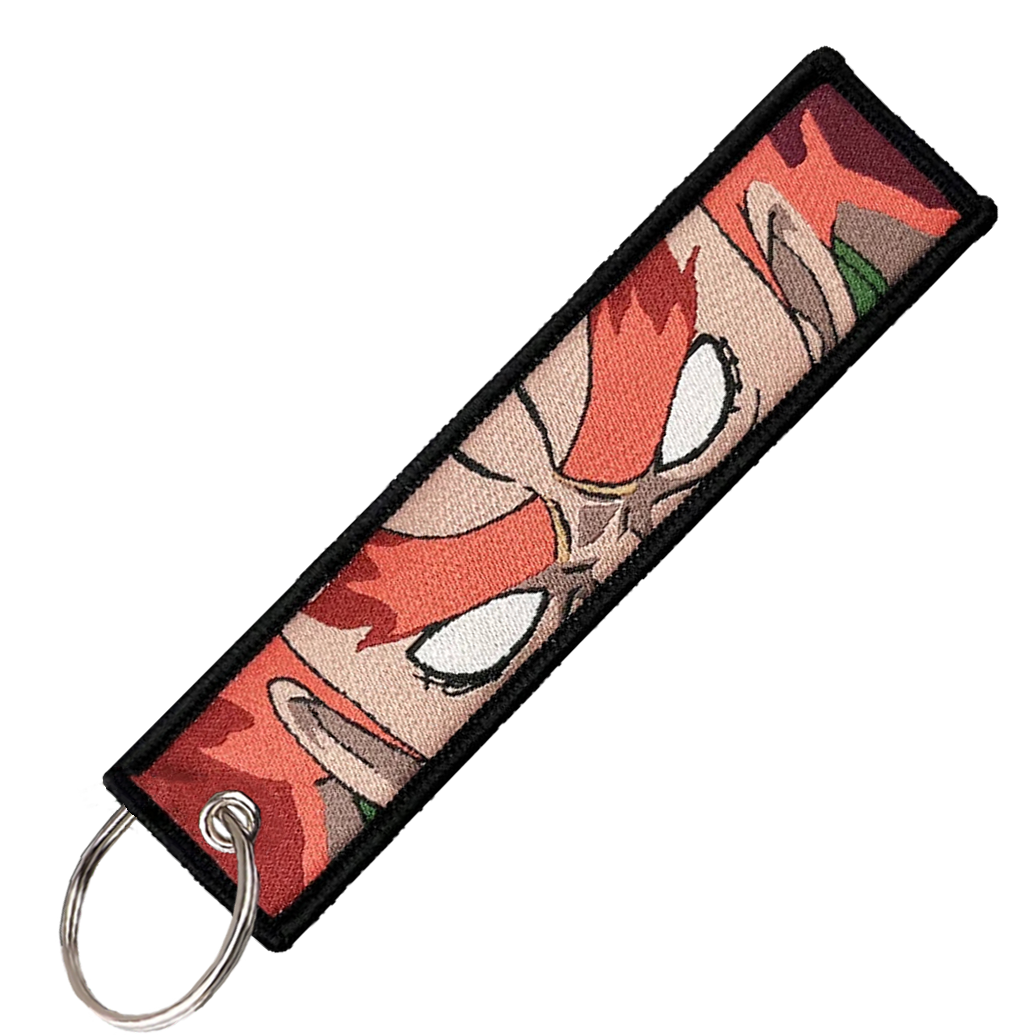 "MIGHT GUY" KEY TAG