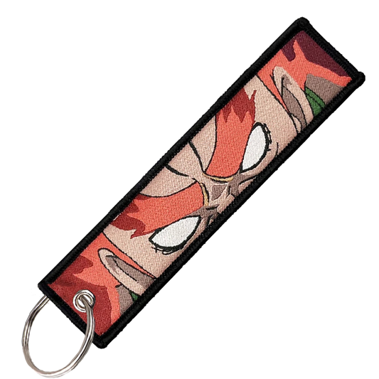 "MIGHT GUY" KEY TAG