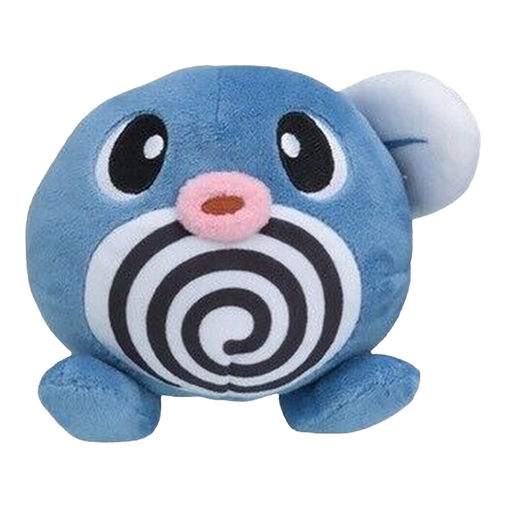 Poliwhirl plush shop