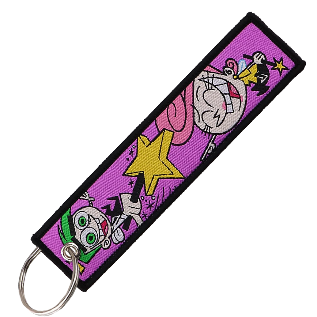 "COSMO AND WANDA" KEY TAG