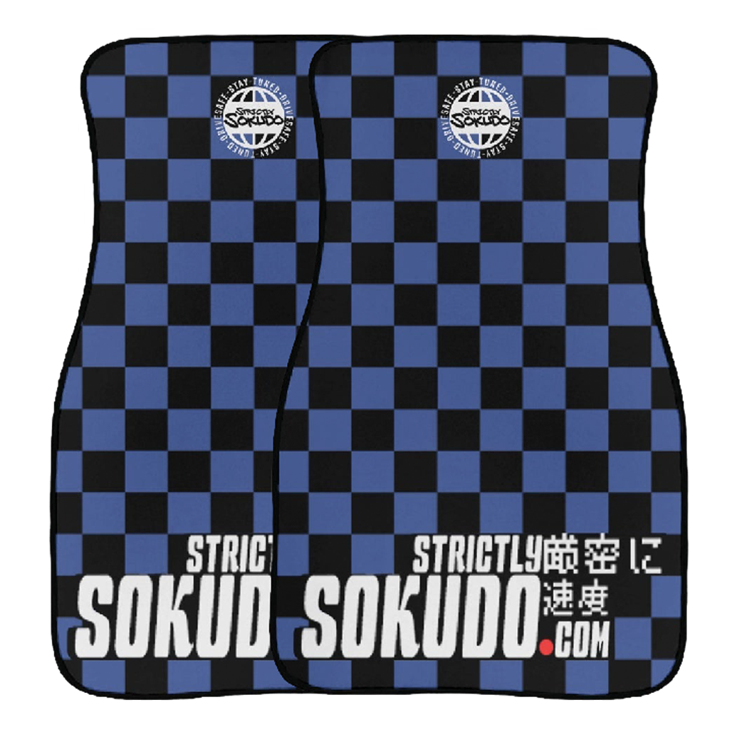 "CLASSIC BLUE" FLOOR MATS