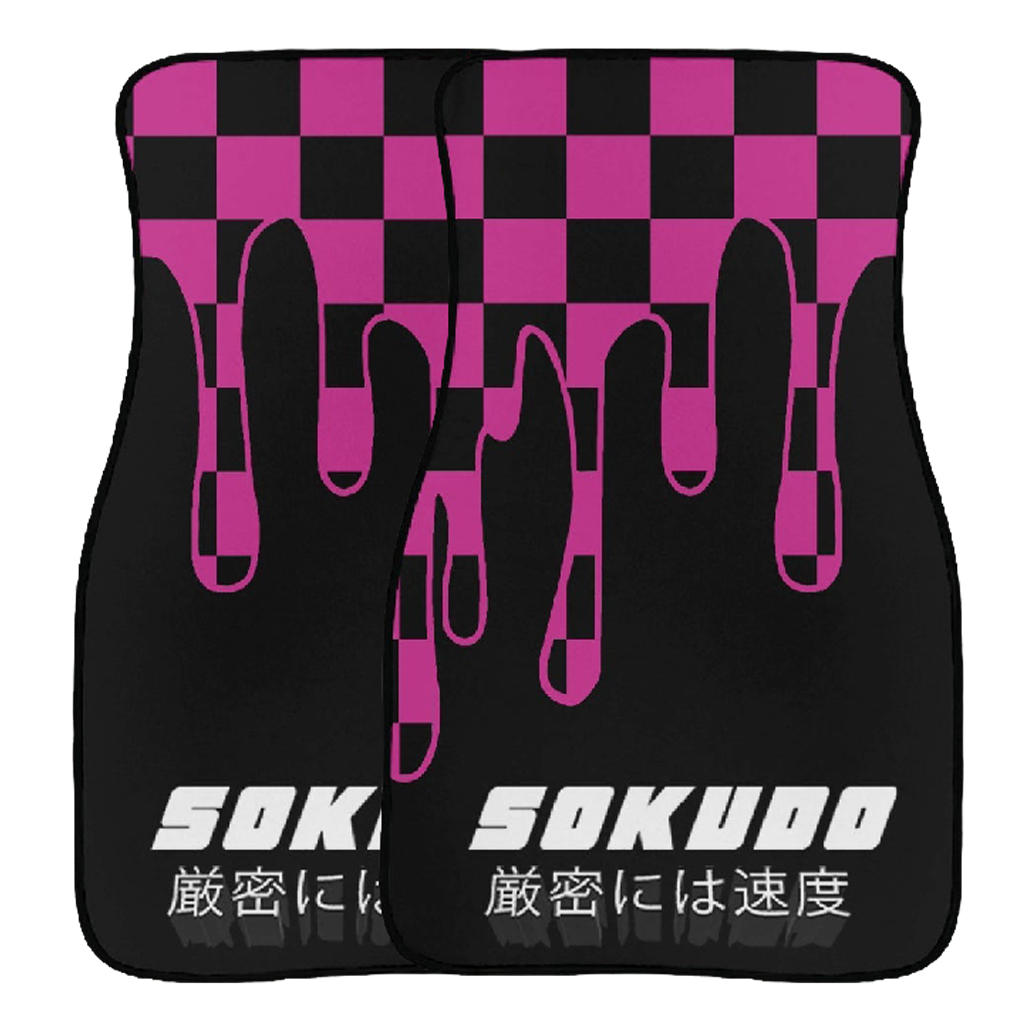 "PINK OOZE" FLOOR MATS