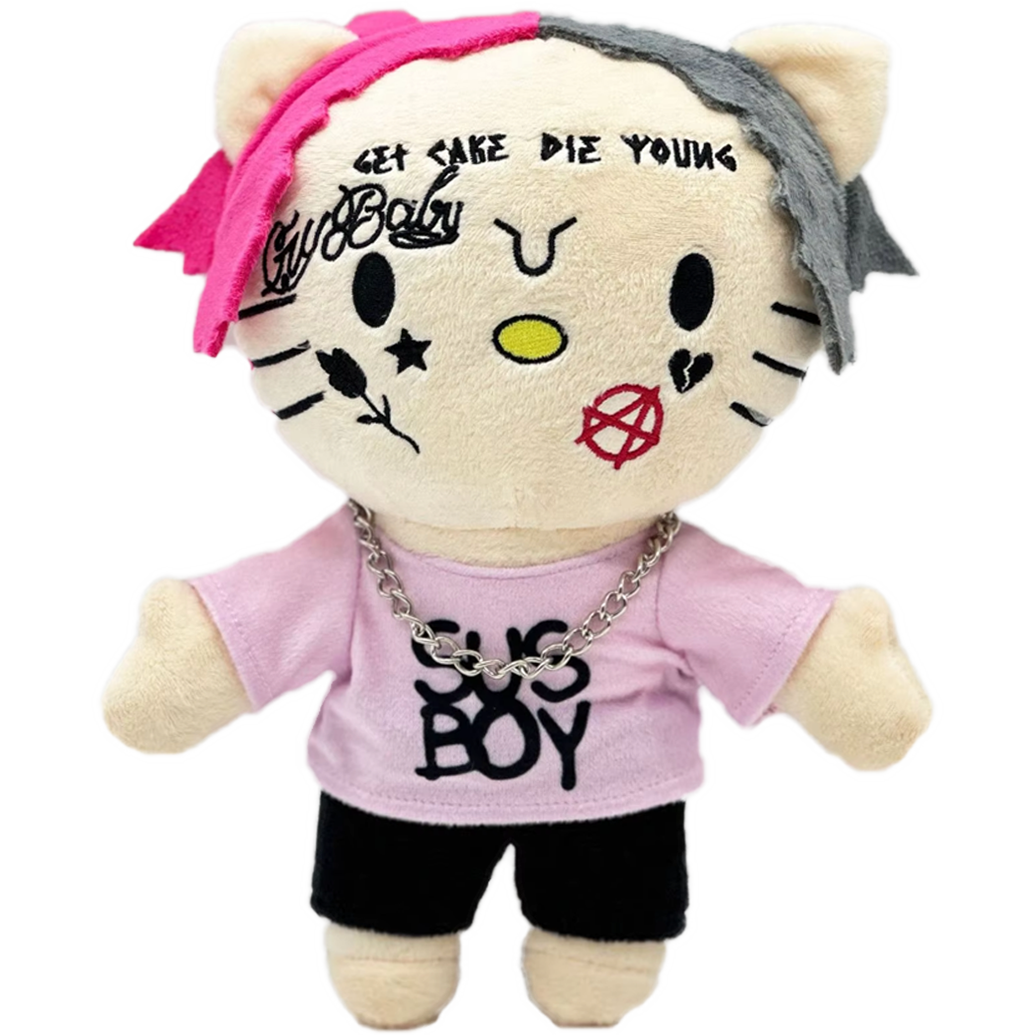 "LIL PEEP" Hello Kitty Plush