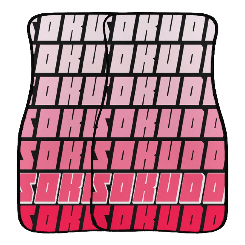 "RED FADED" FLOOR MATS