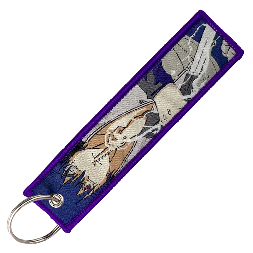"SASUKE SIX-TOMOE RINNEGAN" KEY TAG