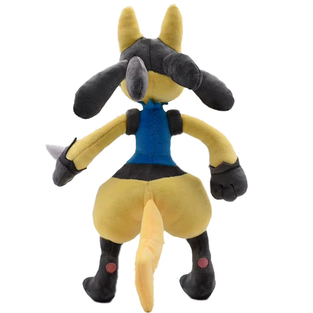 "SHINY LUCARIO" POKEMON PLUSH