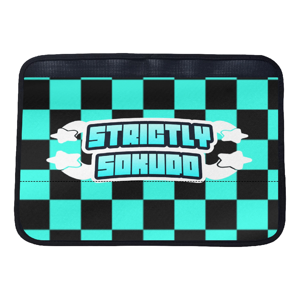 "LIGHT BLUE SHOOTING STAR" SEAT BELT CUSHION