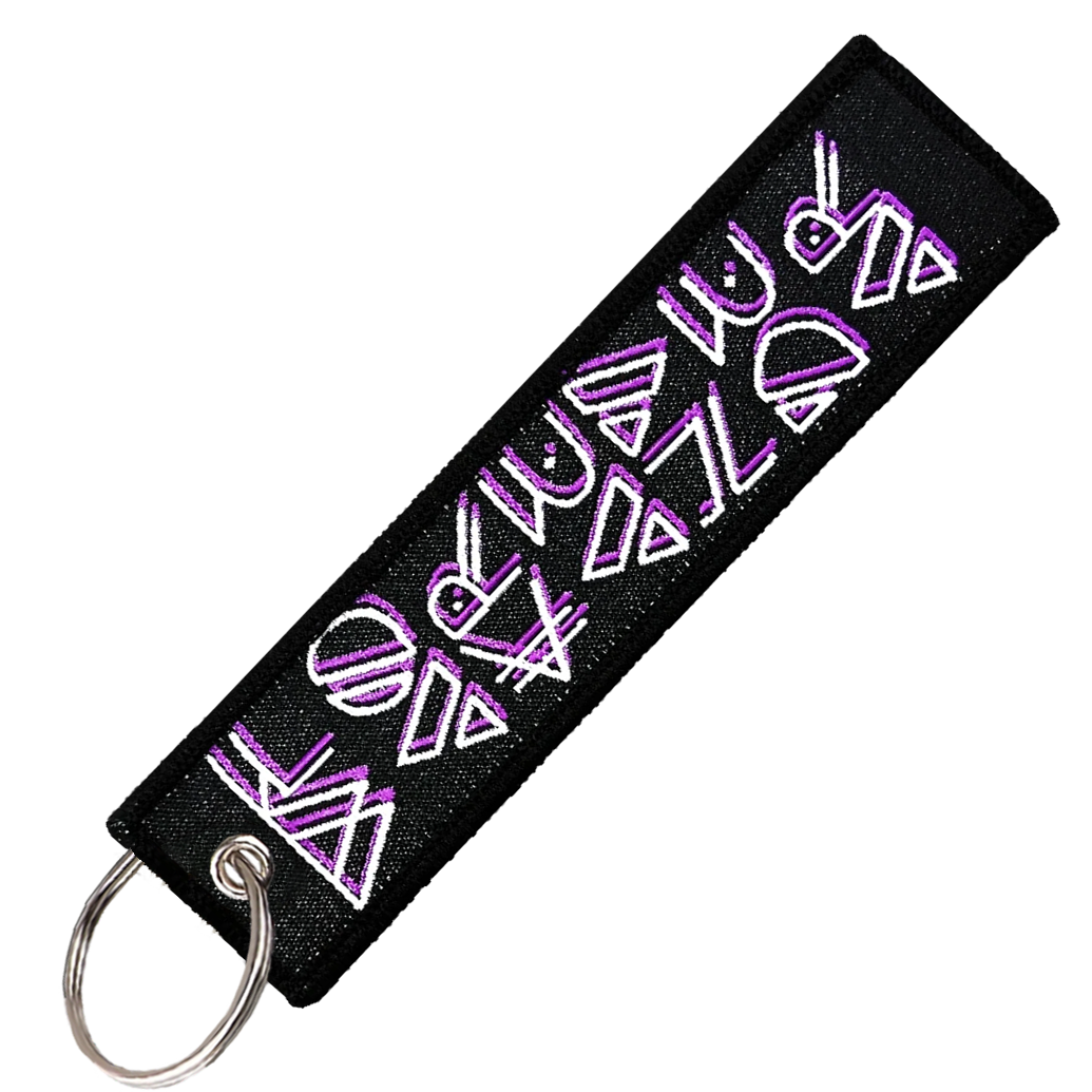 "BLACK PANTHER" KEY TAG