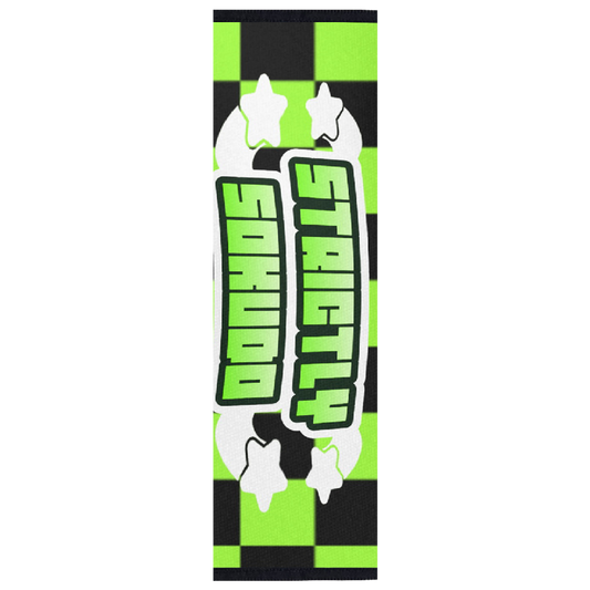 "GREEN SHOOTING STAR" SEAT BELT CUSHION