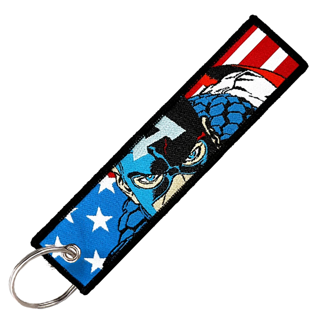 "CAPTAIN AMERICA V2" KEY TAG