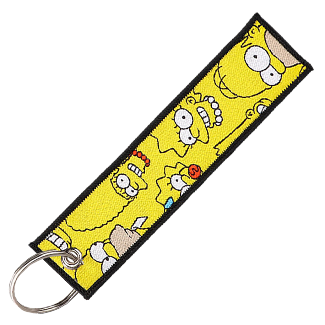 "THE SIMPSONS" KEY TAG