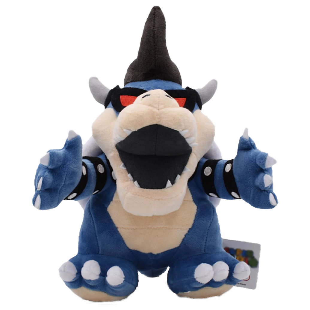 "DARK BLUE BOWSER" PLUSHIE