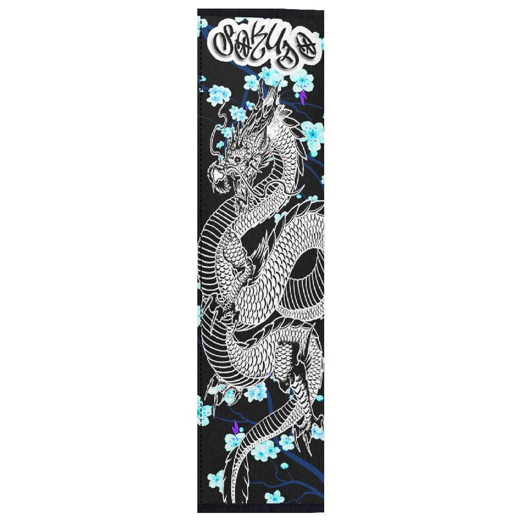 "LIGHT BLUE TATSU" SEAT BELT CUSHION