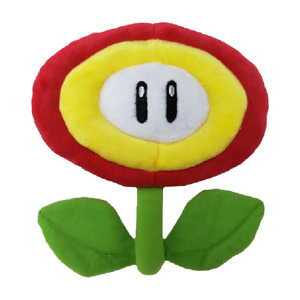 "FIRE FLOWER" PLUSHIE