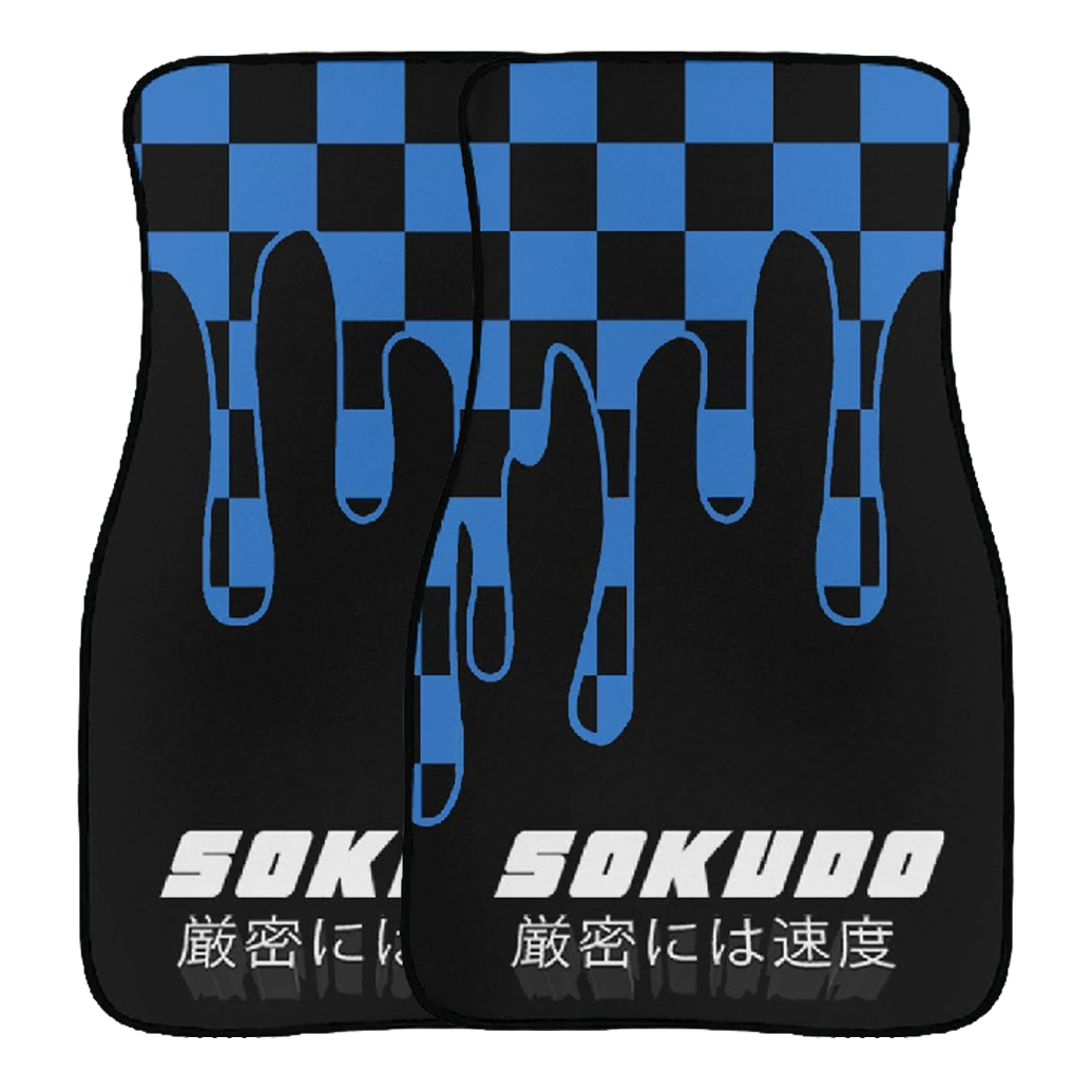 "BLUE OOZE" FLOOR MATS