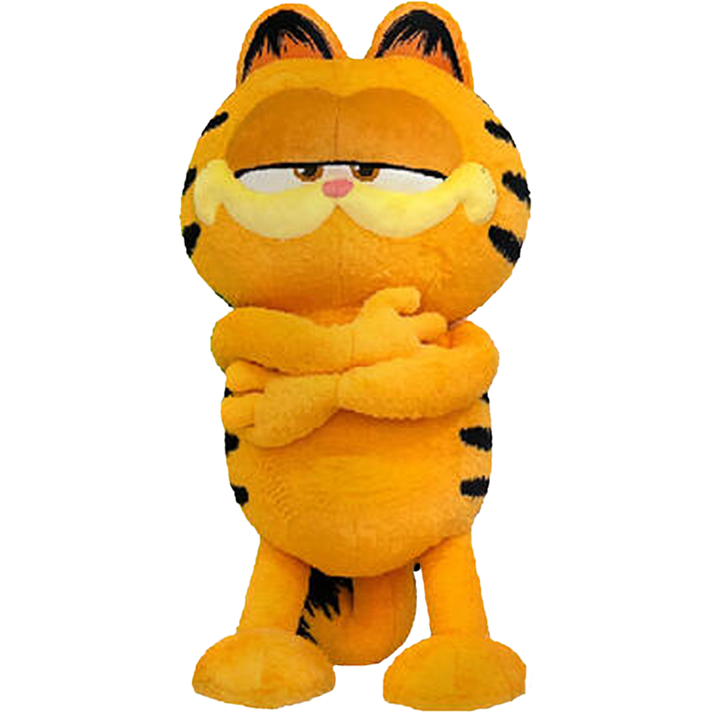 "GARFIELD CROSSING ARMS" PLUSHIE