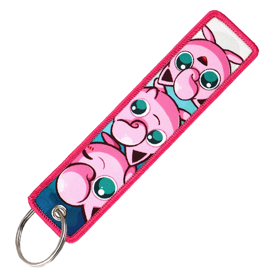 "JIGGLYPUFF" KEY TAG