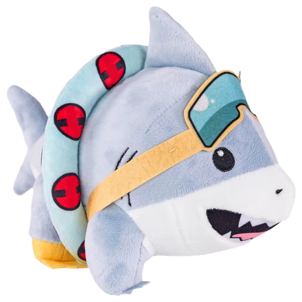"JEFF THE SHARK WITH FLOATIE" PLUSH