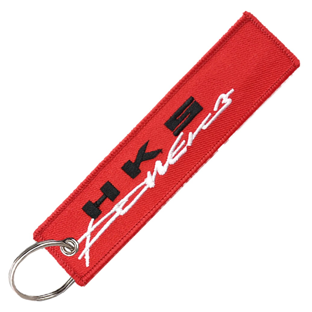 "HKS POWER" KEY TAG