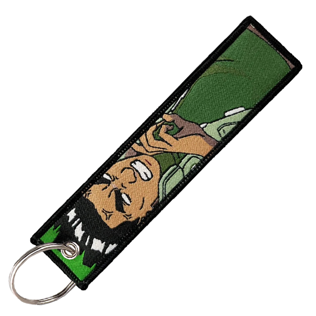 "MIGHT GUY" KEY TAG