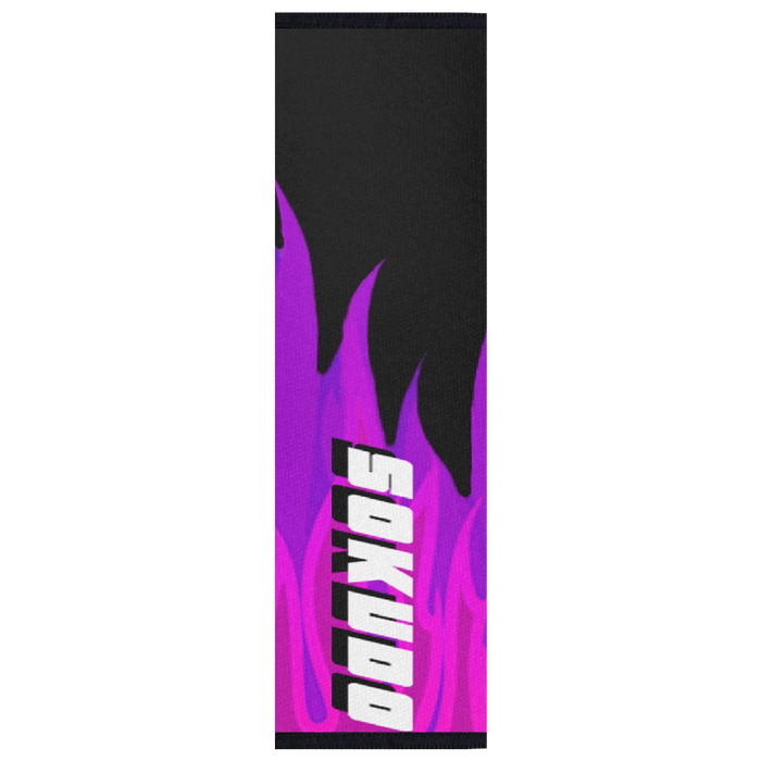 "PURPLE INFERNO" SEAT BELT CUSHION
