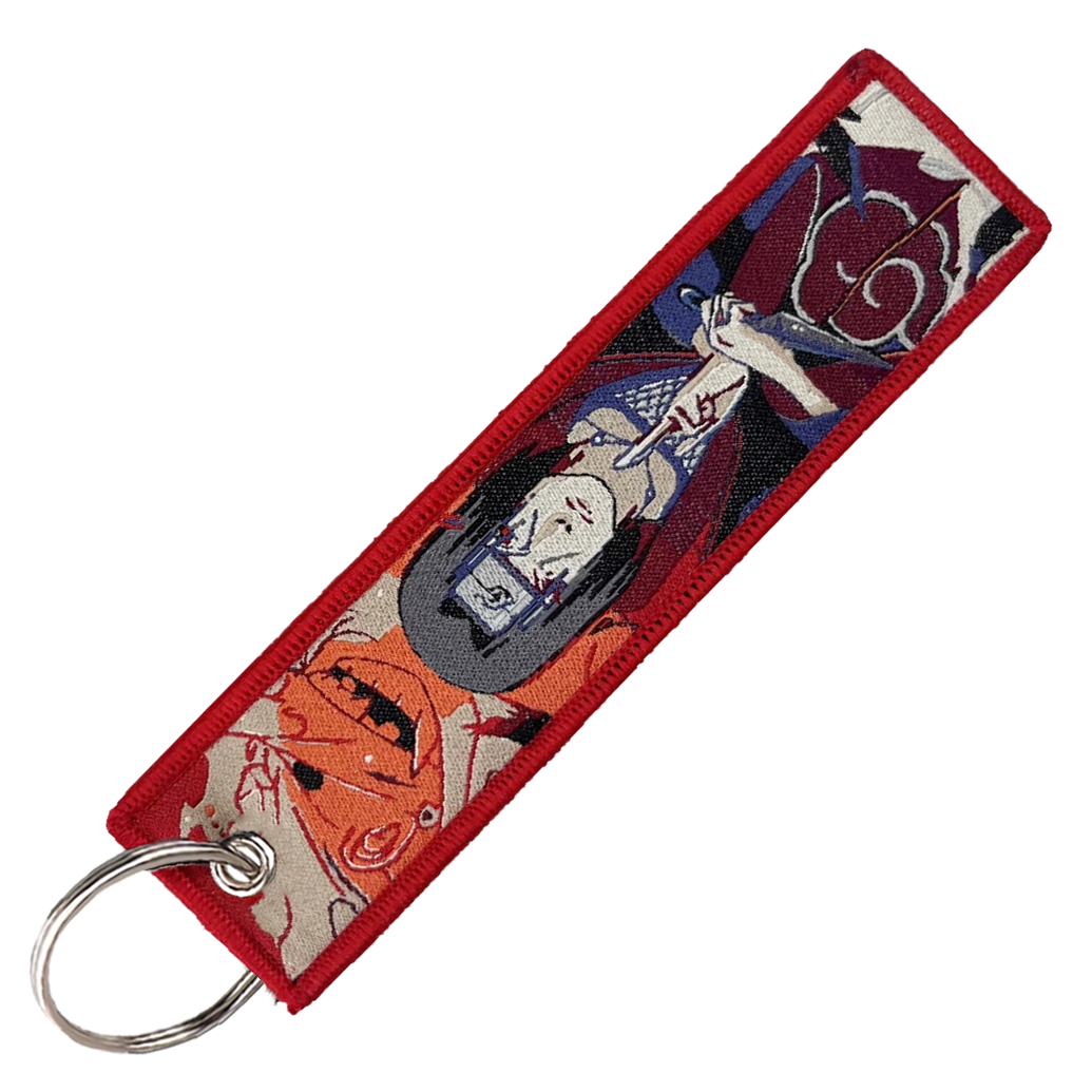 "BLOODY SASUKE" KEY TAG