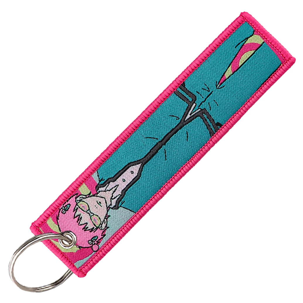 "SAIKI. K." KEY TAG