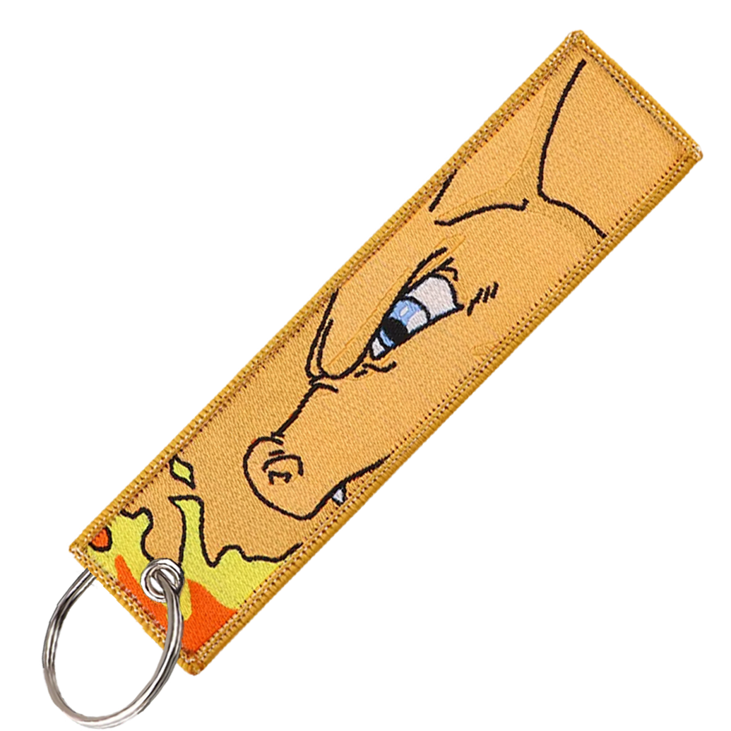 "CHARIZARDS' FLAME" Key Tag