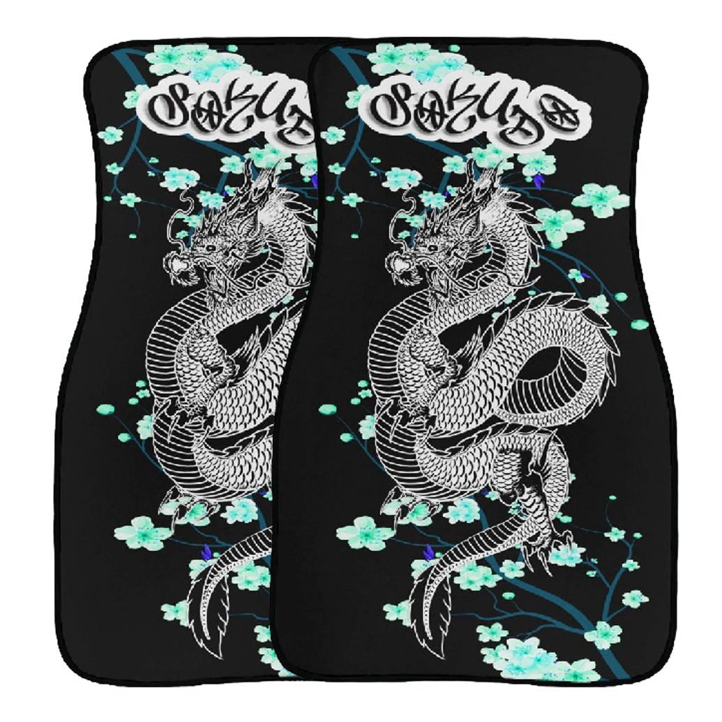 "LIGHT BLUE TATSU" FLOOR MATS