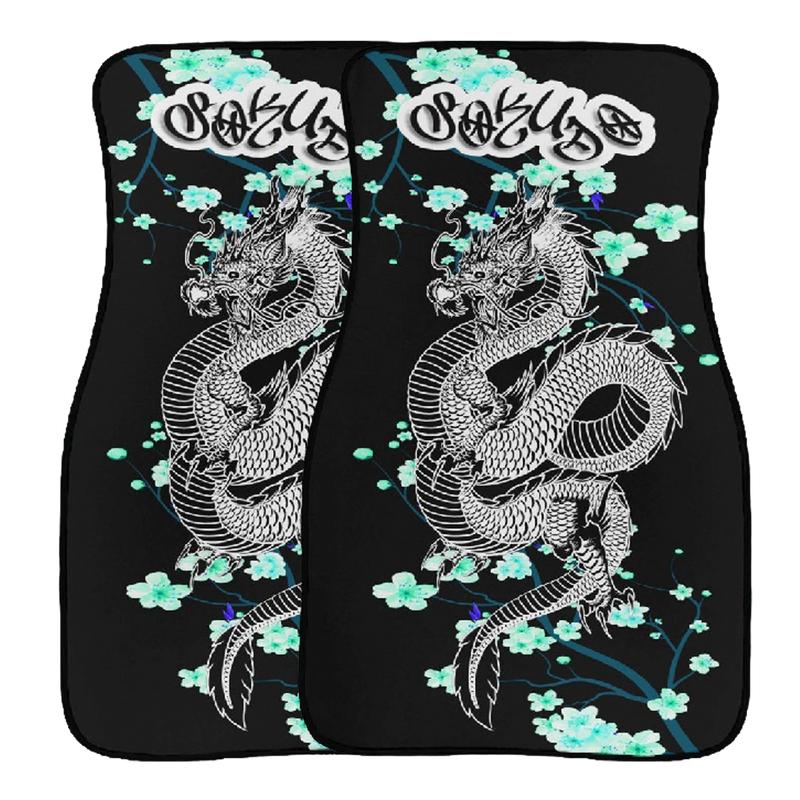 "LIGHT BLUE TATSU" FLOOR MATS