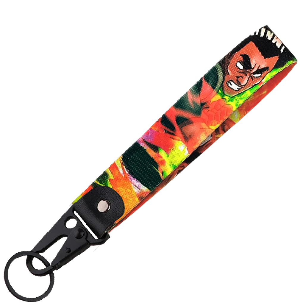 "Might Guy" Key Strap