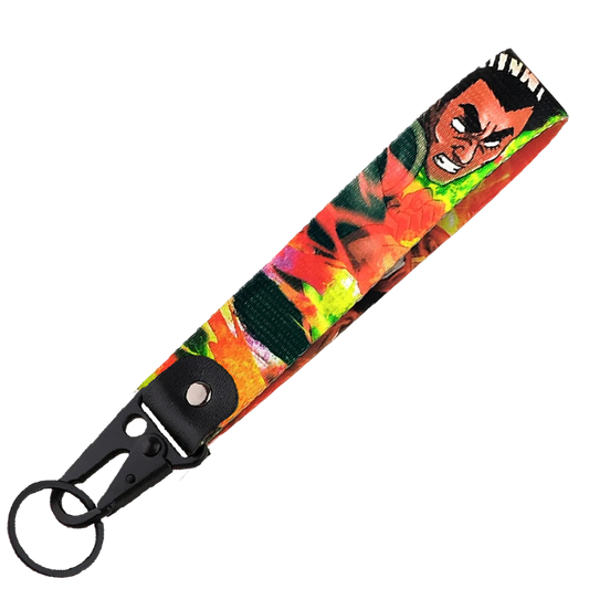 "MIGHT GUY" KEY STRAP