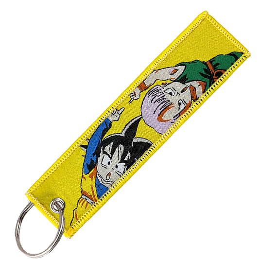 "GOKU AND TRUNKS" KEY TAG