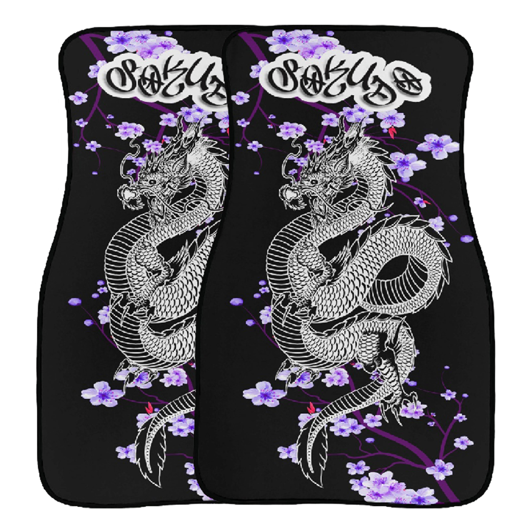 "PURPLE TATSU" FLOOR MATS