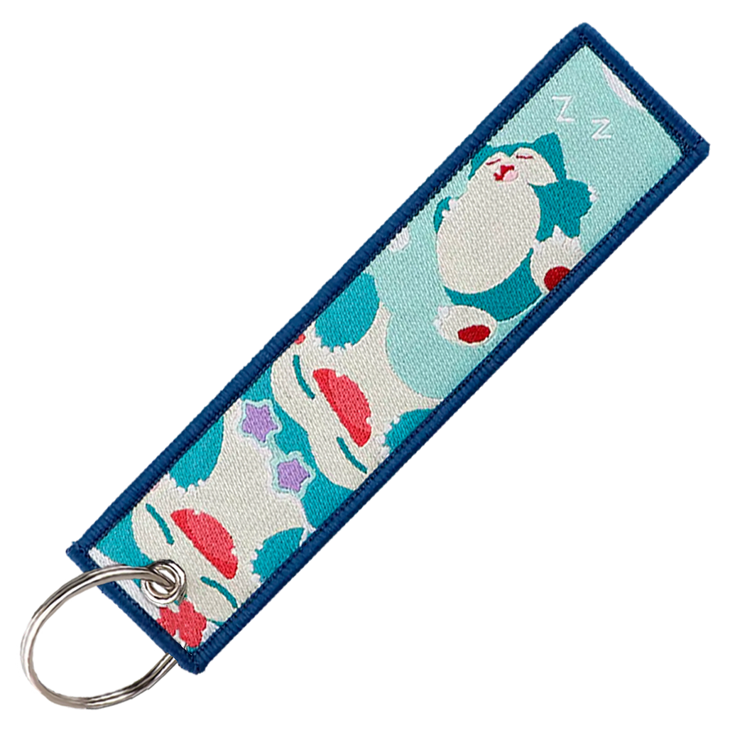 "JAPANESE SNORLAX" KEY TAG