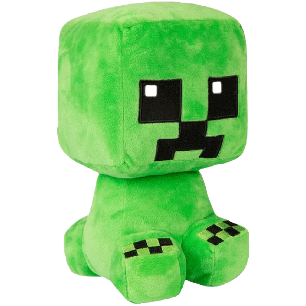 "CREEPER SITTING" MINECRAFT PLUSH