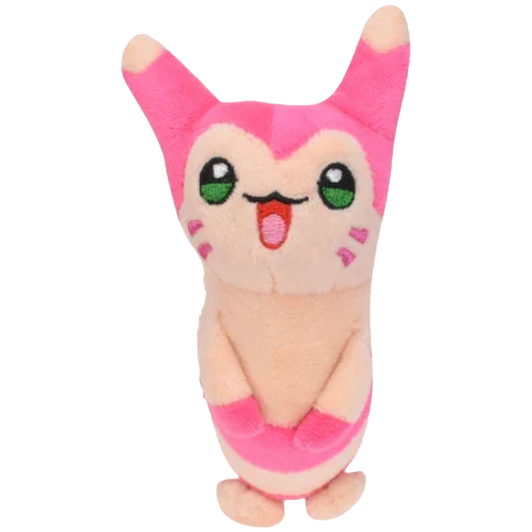 "SHINY FURRET" POKEMON PLUSH