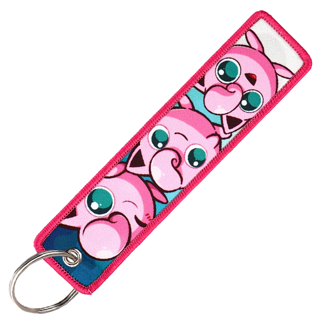"JIGGLYPUFF" KEY TAG