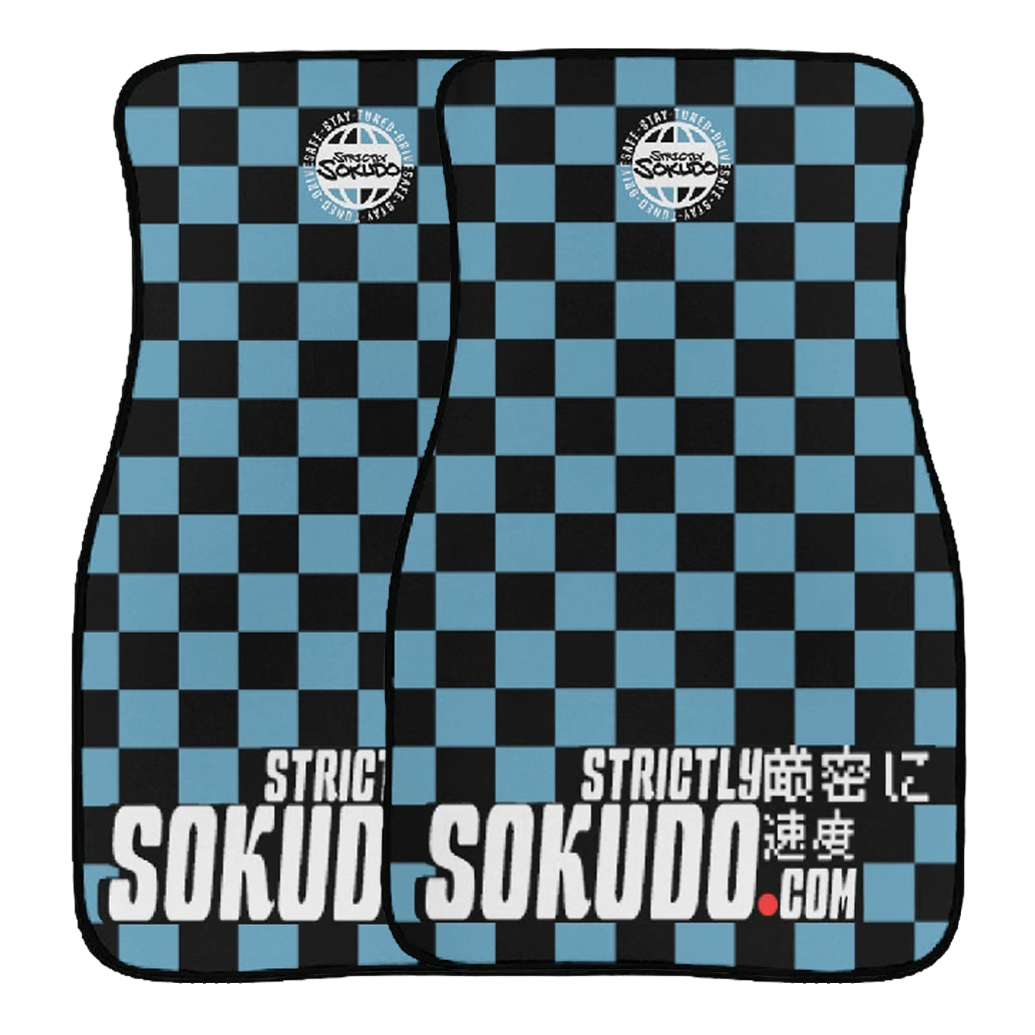 "CLASSIC LIGHT BLUE" FLOOR MATS