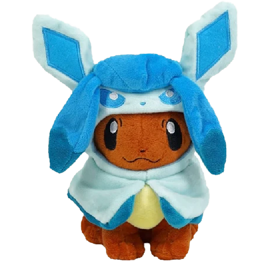 "EEVEE AS GLACEON" POKEMON PLUSH