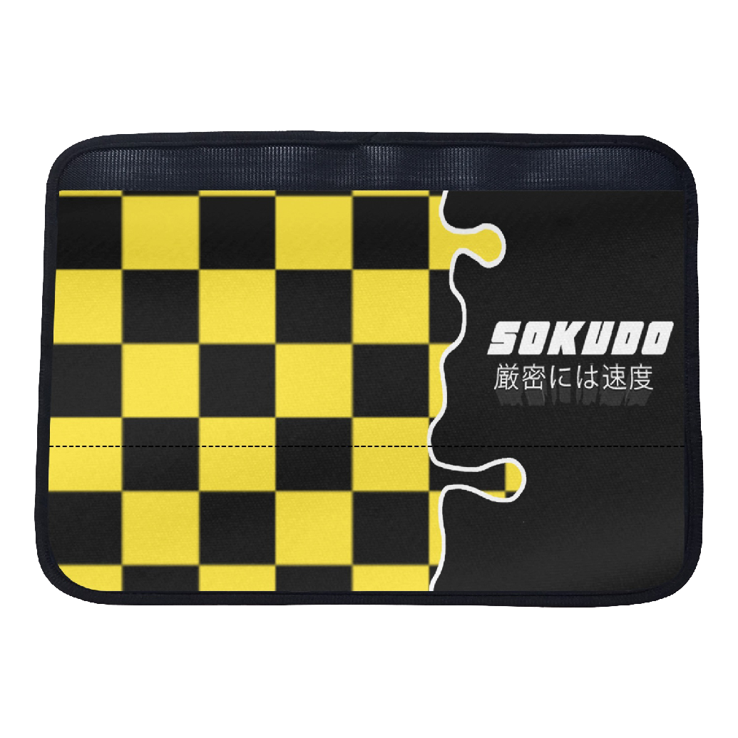 "YELLOW OOZE" SEAT BELT CUSHION