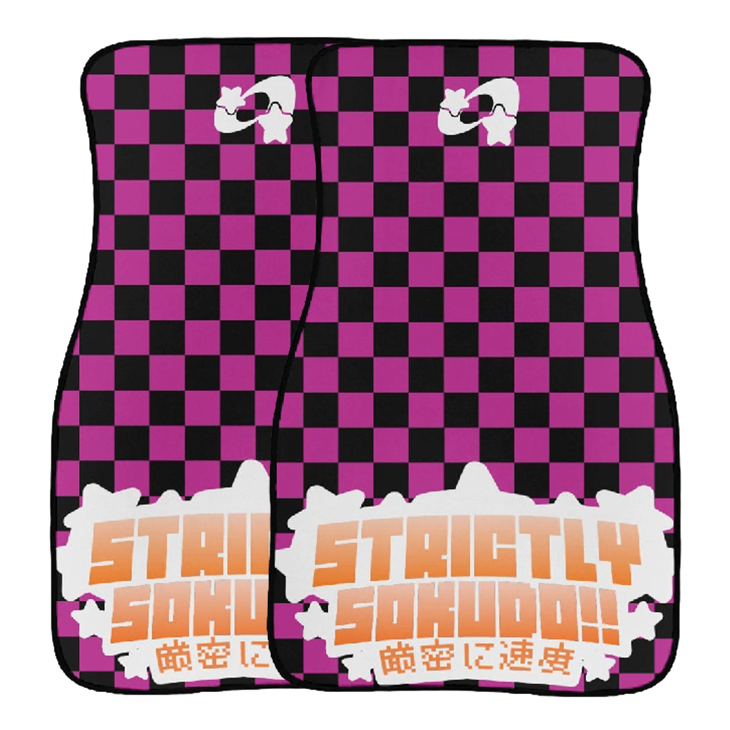 "PINK SHOOTING STAR" FLOOR MATS