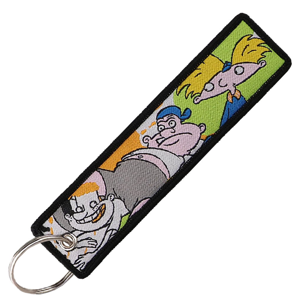 "HEY ARNOLD" KEY TAG