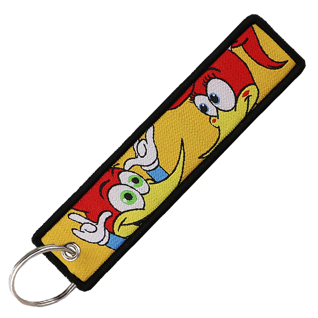 "WOODY WOODPECKER" KEY TAG